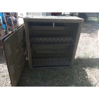 EX-ADF STEYR RIFLE RACK & TRANSIT CRATE