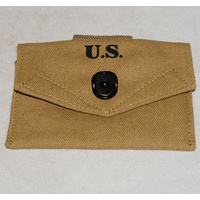 U.S. WW1 / WW2 DRESSING POCKET M1910 TAN