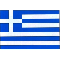 LARGE NYLON FLAGS   3 X 5  GREECE