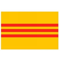 LARGE NYLON FLAGS   3 X 5 - SOUTH VIETNAM