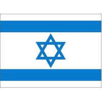 LARGE NYLON FLAGS   3 X 5  ISRAEL