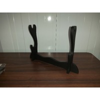 SWORD STAND TIMBER TWIN DISPLAY