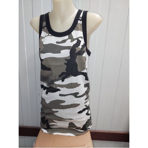 URBAN CAMO SINGLET / TANK TOP